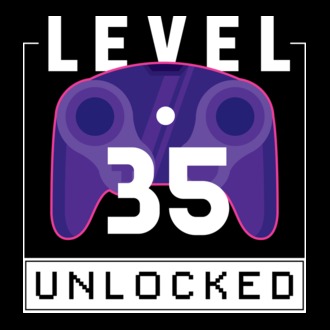 Level 35 Unlocked Gamer Birthday model tricou