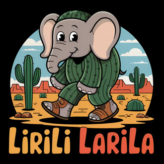 Lirili Larila model tricou