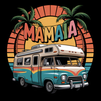 MAMAIA model tricou