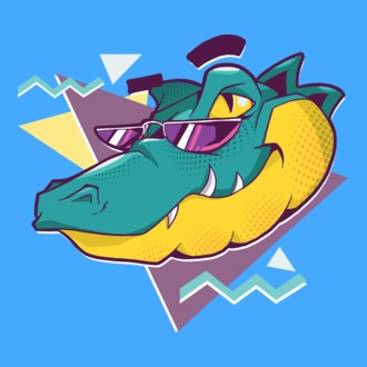 Aligator cool model tricou