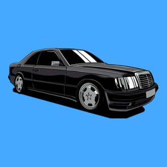 Mercedes model tricou
