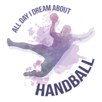 Visez la handbal în fiecare zi model tricou