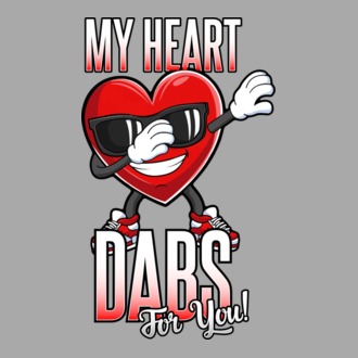 My Heart Dabs For You model tricou