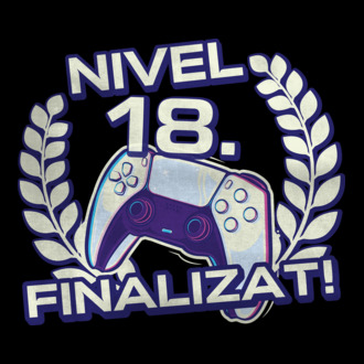Nivel 18 finalizat! model tricou