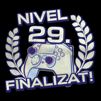 Nivel 29 finalizat! model tricou