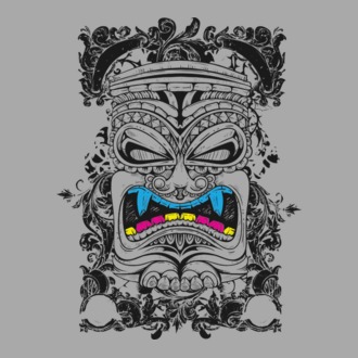 Stâlp totem antic model tricou