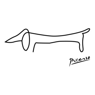 Picasso model tricou