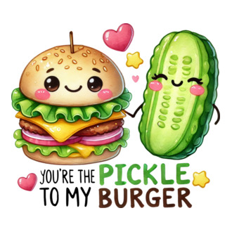Pickle to my Burger model tricou