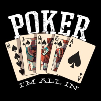 Poker All in model tricou