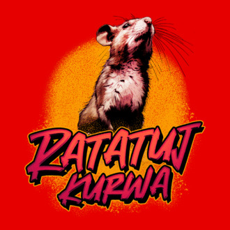 Ratatuj kurwa model tricou