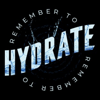 Remember to Hydrate model tricou