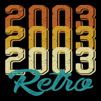 Retro 2003 model tricou