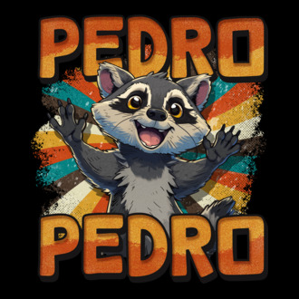 Retro Pedro model tricou