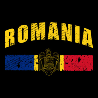 Romania coat of arms model tricou