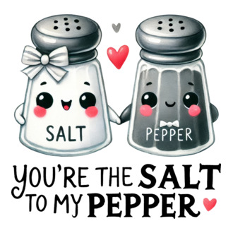 Salt to my Pepper model tricou