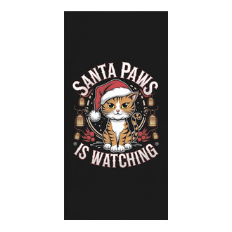 Santa paws is watching model tricou