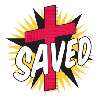 Saved Isus Cruce model tricou