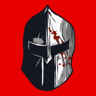 Cască războinic Sparta model tricou