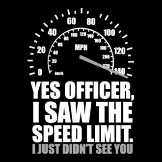 Speed limit model tricou