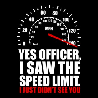 Speed limit model tricou