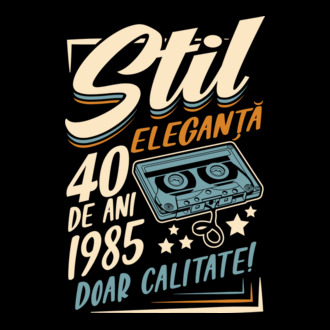 Stil eleganta 1985 model tricou