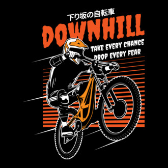 TR Downhill model tricou