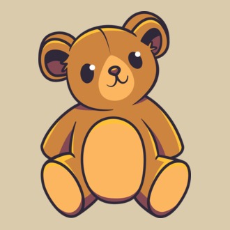Ursuleț Teddy model tricou