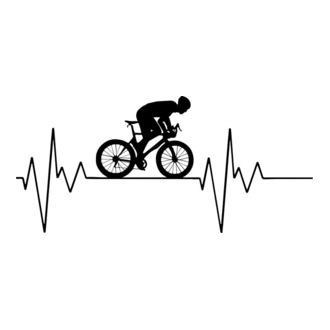 Biker Heartbeat model tricou