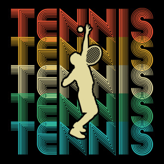 Tennis retro model tricou