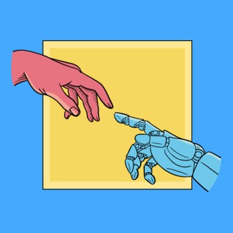 Robot creație model tricou