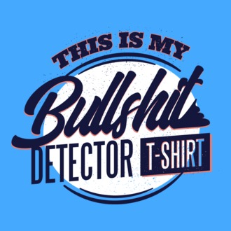 This is my Bullshit Detector T-shirt - tricoul detector de prostii model tricou