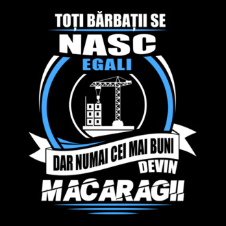 Toți bărbații se nasc egali macaragii model tricou