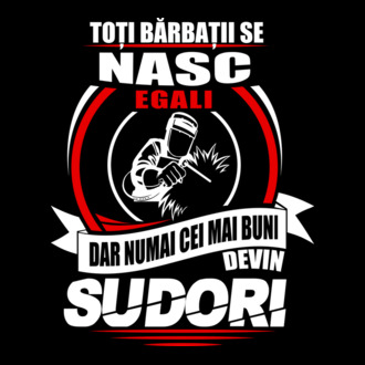 Toți bărbații se nasc egali sudori model tricou