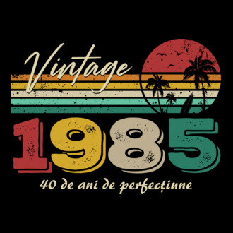 VINTAGE 1985 model tricou