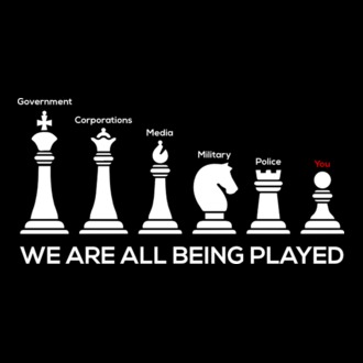 We are all being played model tricou