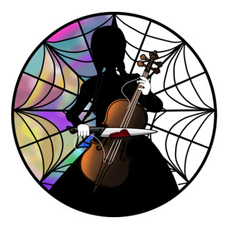 Wednesday Addams Cello - Enid room model tricou