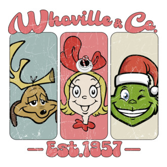 Whoville & Co - Grinch model tricou