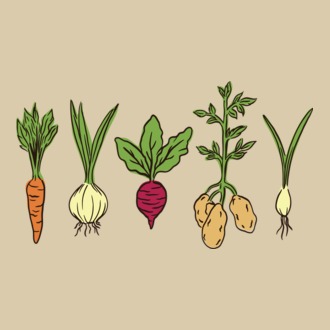 Legume model tricou