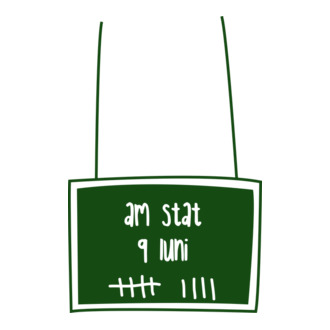 am stat 9 luni model tricou