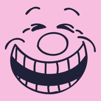 Funny Face Smiley model tricou