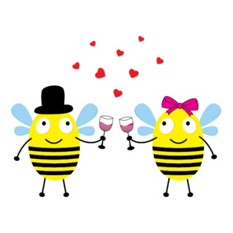 Bee Love model tricou