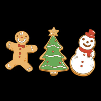 christmas cookies model tricou