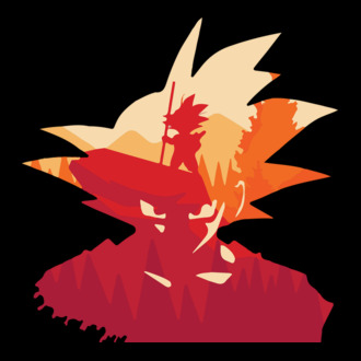 goku head model tricou