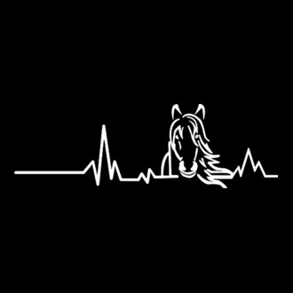 heartbeat cu cal model tricou