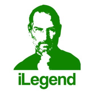 iLegend Steve Jobs model tricou