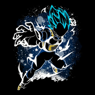 prince vegeta dragonball model tricou