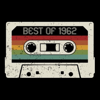 retro tape 1962 vintage model tricou