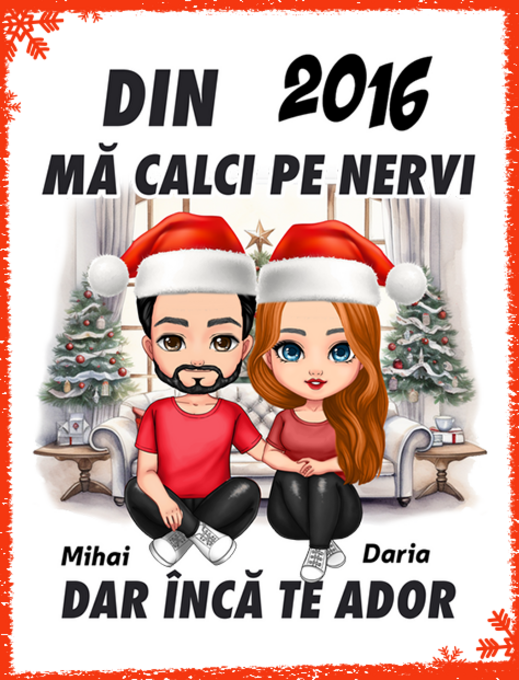 MOȘ CRĂCIUN chibi couple