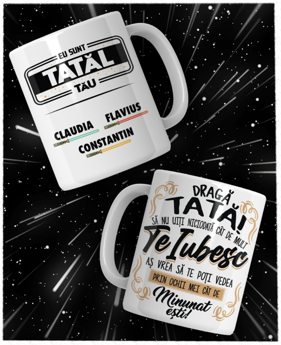 Jedi TATĂ mug