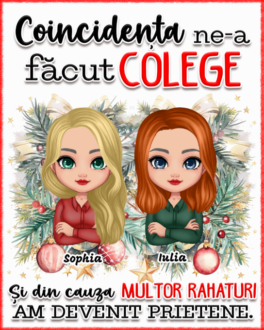 Prietenele colegior Craciun